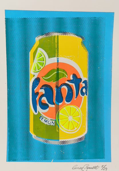 FANTA LEMON SCREENPRINT 05/24