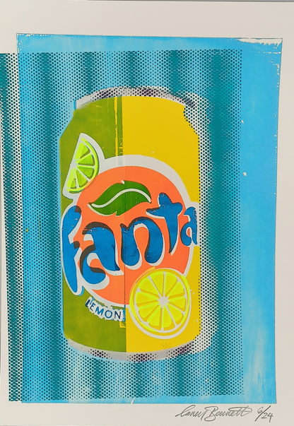 FANTA LEMON SCREENPRINT 06/24