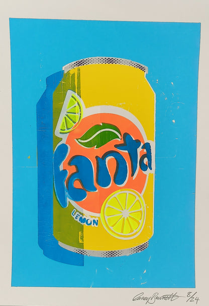 FANTA LEMON SCREENPRINT 08/24