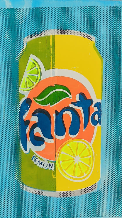 FANTA LEMON SCREENPRINT 03/24