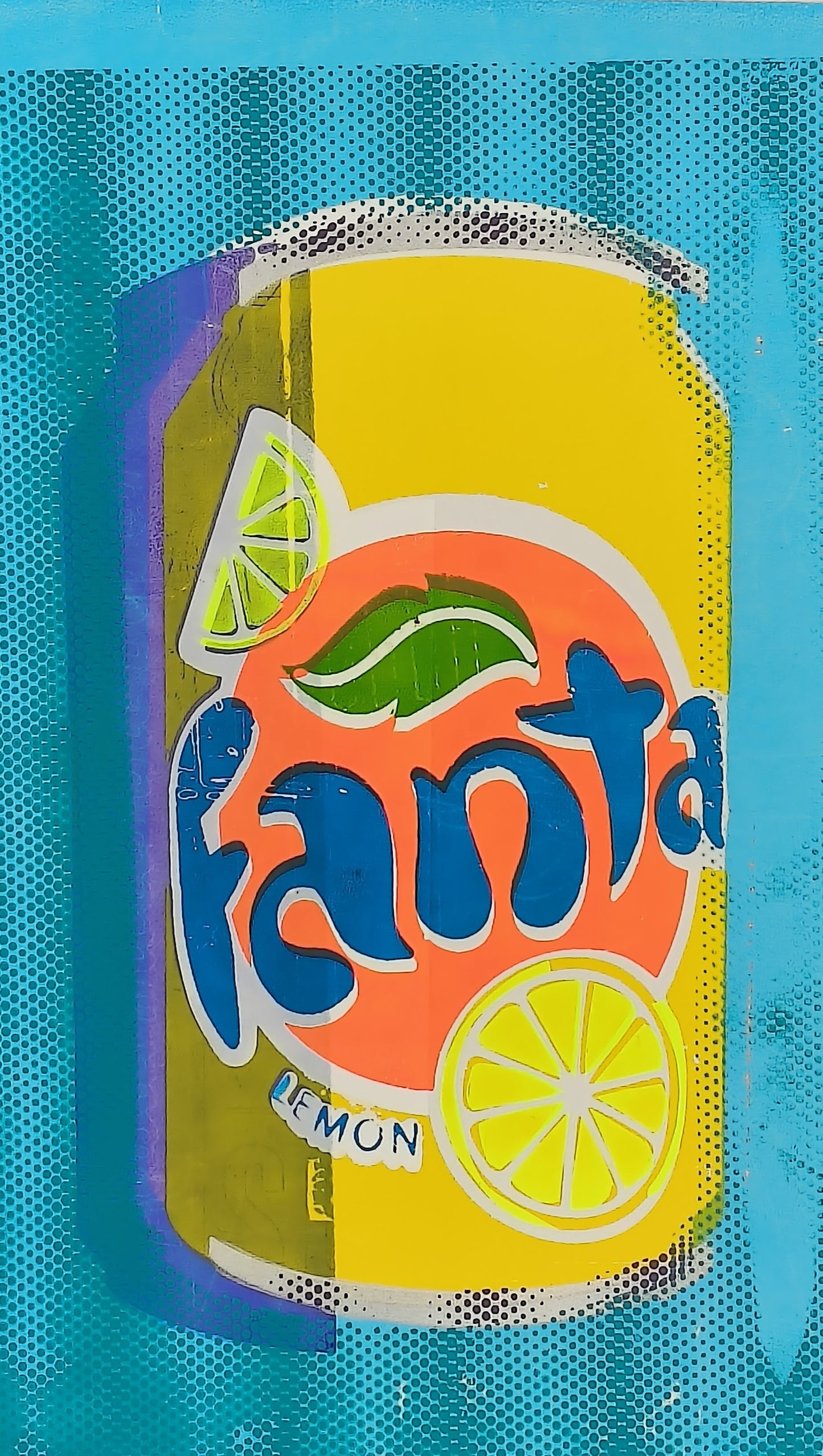 FANTA LEMON SCREENPRINT 04/24