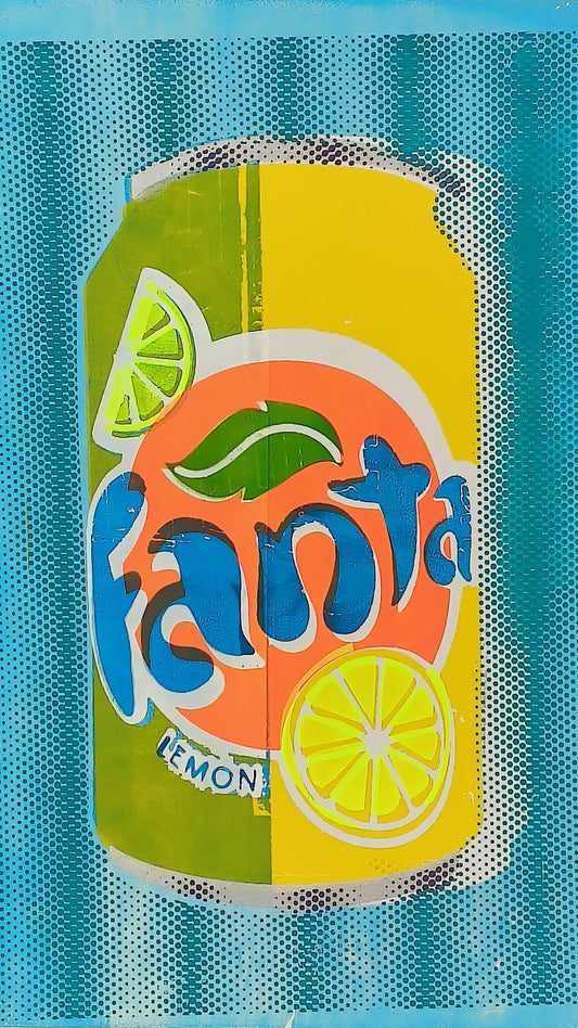 FANTA LEMON SCREENPRINT 06/24