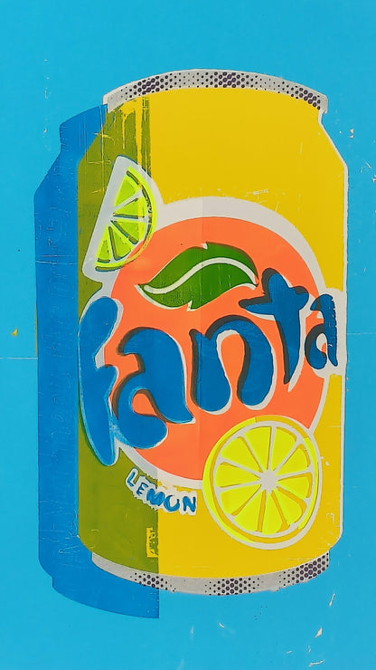 FANTA LEMON SCREENPRINT 08/24