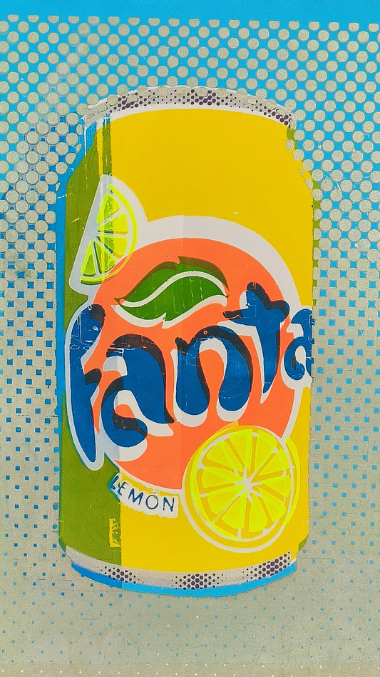 FANTA LEMON SCREENPRINT 16/24