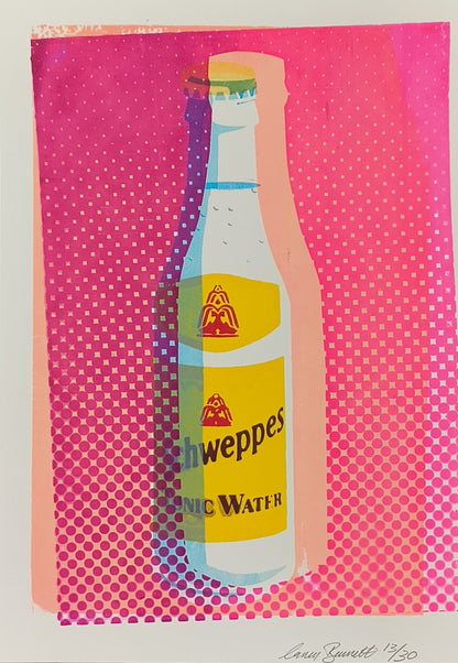 SCHWEPPES TONIC WATER SCREENPRINT 13/30