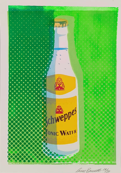 SCHWEPPES TONIC WATER SCREENPRINT 19/30