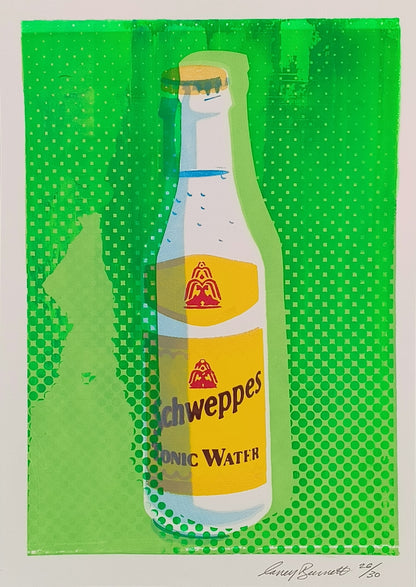 SCHWEPPES TONIC WATER SCREENPRINT 26/30