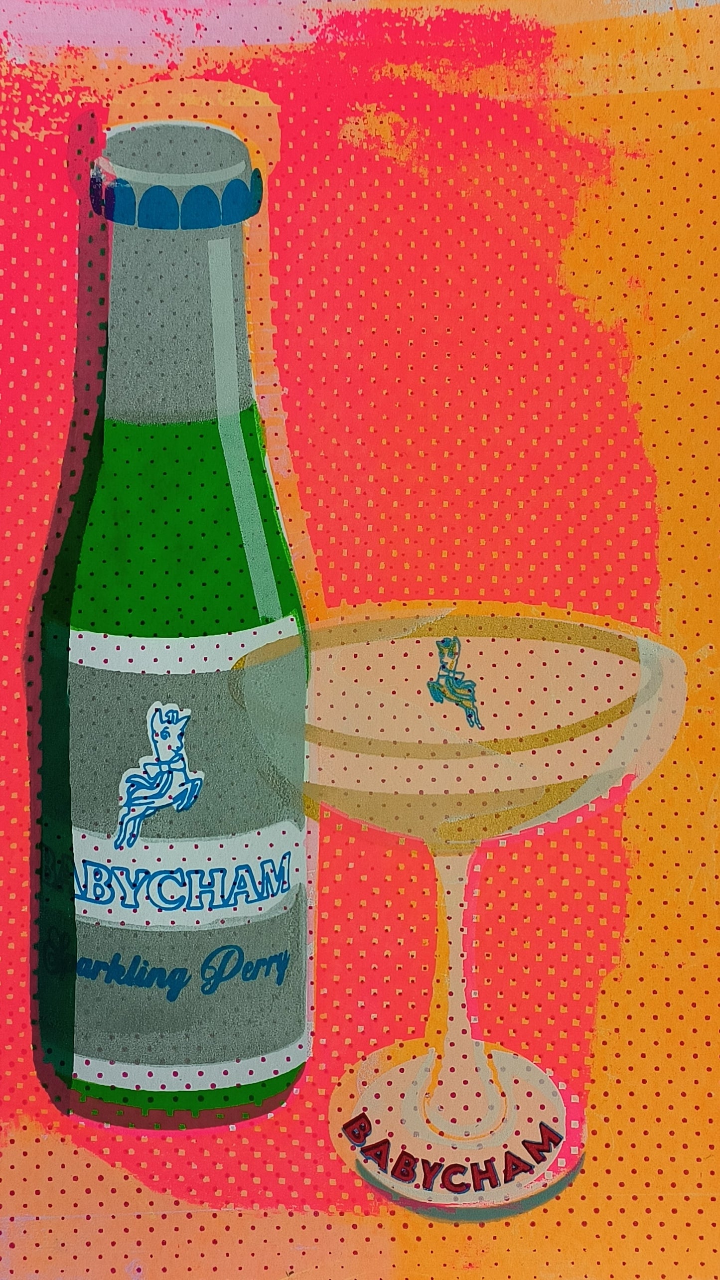 BABYCHAM SCREENPRINT 05/14